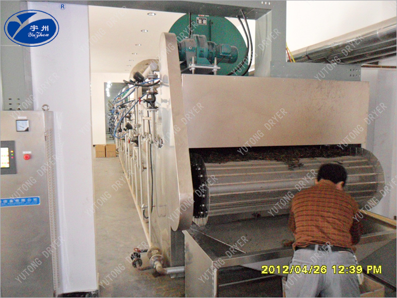 大蒜片、辣椒及蔬菜干燥帶式干燥機